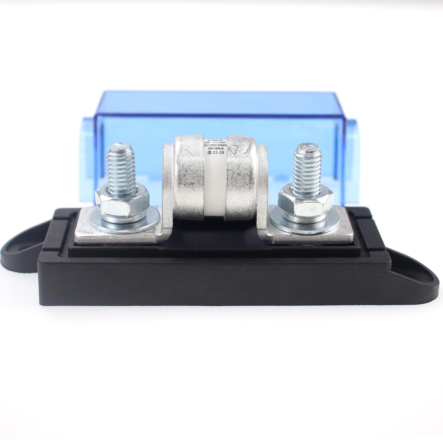 500VDC 400A IR10KA Class T Fuse Holder Fuse Block 400Amp for Inverters and Car Stereos as Well as High Power Appliances in Rvs, Boats, Cars, Trucks